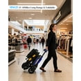 thumbnail image 4 of 15 Miles Long Range 4 Wheels Mobility Scooter for Adults&Seniors-Lightweight Fully Automatic Folding Scooter, 46lbs with 350W Powered Electric Wheelchair,Lithium Battery, Airline-Approved,Blue, 4 of 7