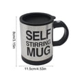thumbnail image 3 of Gyedtr Electrics Coffee Stirring Cup Automatic Coffee Cup Automatic Stirring Milk Coffee Cup Stirring Cup Magnetic Cup, 3 of 6