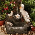 thumbnail image 1 of JUNWELL Water Fountain - Garden Decor Fountain - Outdoor Water Feature, 1 of 7