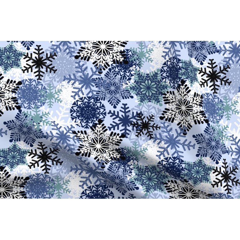 Winter Ice Snowflake Quilt Kit 