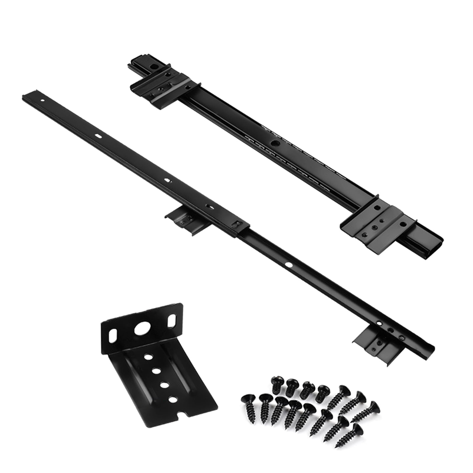 Space Efficient Keyboards Drawer Systems High Capacity Under Desk Keyboards Tray Simple Installation for Home & Work Area Use