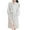 Gray, variant on Fanxing Womens Plush Thickened Robes Long Sleeve Coral Fleece Nightgown with Pocket Casual Belt Pajama Bathrobes Gray Free Size