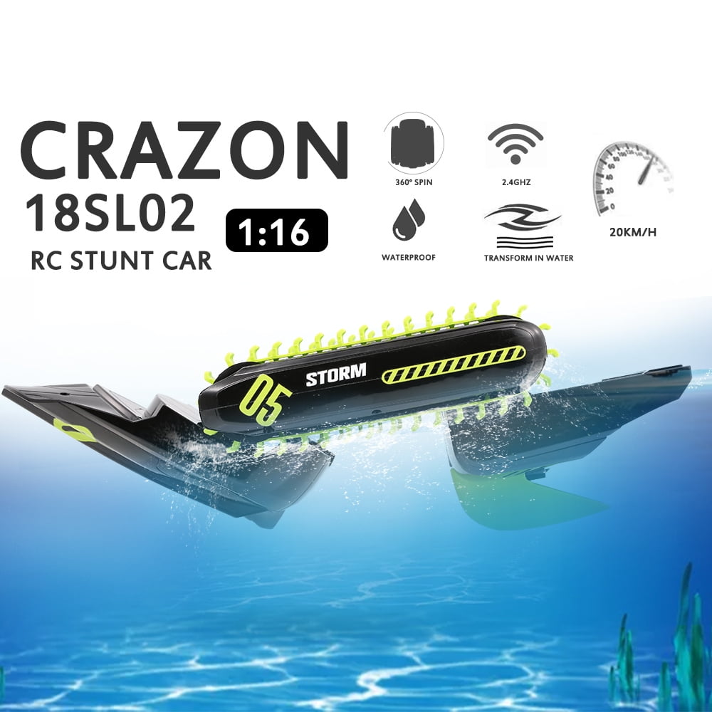 crazon amphibious stunt