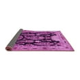 thumbnail image 2 of Ahgly Company Indoor Square Persian Pink Traditional Area Rugs, 6' Square, 2 of 4