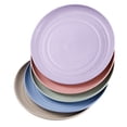 thumbnail image 4 of MasteelfCA BESTONZON 5pcs Wheat Straw Plates Unbreakable Reusable Plate Set Perfect Dinner Dishes Bone Collection Plates, 4 of 7