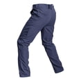 thumbnail image 6 of Lmueinov Men's Waterproof Pants Multi Pocket Outdoor Work Cargo Pants Relaxed Fit Straight Leg Solid Color Trousers for Fishing Golf Work Hiking S-3XL, 6 of 7