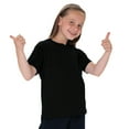 thumbnail image 2 of Jerzees Schoolgear Childrens Little Boys Classic Plain T-Shirt (Pack of 2), 2 of 3