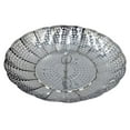 thumbnail image 5 of Stainless Steel Collapsible Vegetable Steamer, Large, 5 of 6