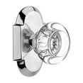 thumbnail image 5 of Nostalgic Warehouse Cotrcc_Psg_234_Nk Round Clear Crystal Solid Brass Passage Door Knob, 5 of 7