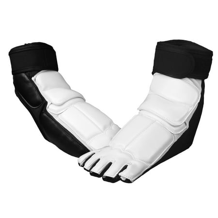 

TKD Karate Martial Arts Foot Protector Guard Sparring Training Gear White Taekwondo Foot Gear