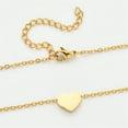 thumbnail image 6 of Romantic Small Tiny Heart Pendant Dropshipping Female 14K Yellow Gold Neck Choker Necklaces For Women Jewelry Gift, 6 of 7
