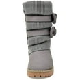 thumbnail image 4 of DREAM PAIRS Girl's Winter Snow Boots Faux Fur Lined Mid Calf Shoes, 4 of 5
