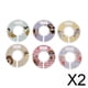 thumbnail image 1 of 2x Ropa de Bebé Armario Rack Tamaño Divisores Ropa de Plástico Etiquetas de Tamaño Anillos, Fácil de Utilizar - a 6 Piezas en 2 piezas, 1 of 5