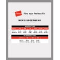 thumbnail image 3 of Hanes Men's 5-Pack Best Comfort & Fit Tagless Flex Waistband No Ride-Up Leg Boxer Briefs, 3 of 3