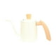 thumbnail image 2 of Hervidor de agua para acampar, hervidor de agua con mango de madera, tetera de cuello de cisne, tetera de goteo para café, hogar, cocina, picnic 350ML, 2 of 9