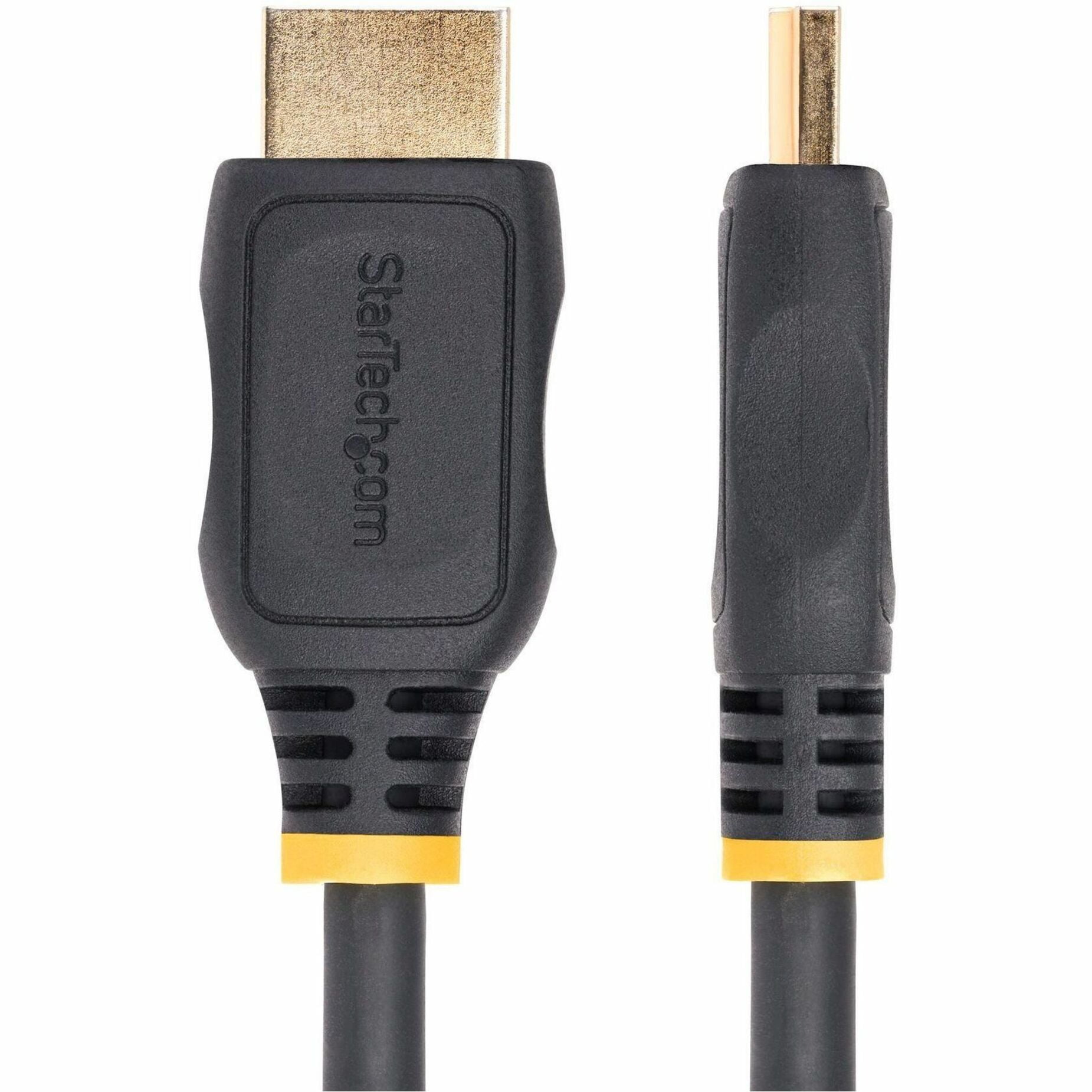 StarTech 3.3ft 1m HDMI 2.0 Extension Cable HD2MF3FL