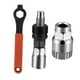 thumbnail image 4 of Extractor de bielas y pedalier de bicicleta con llave de 16 mm Juego de herramientas de 3 piezas., 4 of 9