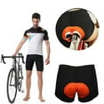 thumbnail image 4 of Hombres Ropa Interior De Bicicleta Esponja Acolchada Bicicleta Deporte Al Aire Libre Acolchado Boxers Deportes Ciclismo Pantalones Cortos Yuarrent OD014939-04, 4 of 5