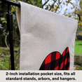 thumbnail image 4 of Mogarden 8-Pack Seasonal Garden Flag Set 12x18 Double Sided Burlap Yard Flags, 4 of 6