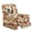 Autumn Leaf Rooster, variant on FKELYI Grunge Red Rose Print Anti-Dust Recliner Slipcover 4 Pcs Reclining Chair Cover Furniture Protector for Single Seat Lounge Armchair Covers for Bedroom Decor