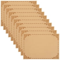 SEWCHICS Award Paper Brown Blank Certificate 10Pcs 11.48X8.25In
