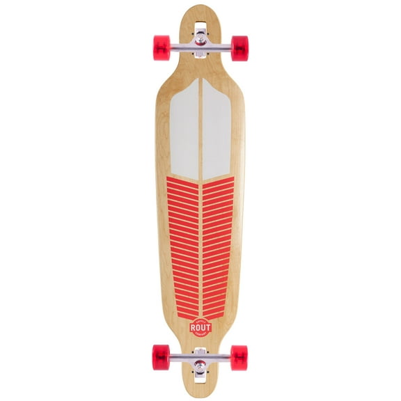 Rout Plume Drop-Thru Longboard Complete