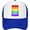 C259, variant on LGBT Pride Month Mesh Hat Happy Pride Month Trucker Hat Gay Pride Lesbian Love Cap for Men Women Black