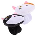 thumbnail image 3 of KAKOWELY 2 pulseras de gato de dibujos animados con forma de animal de peluche, decoración., 3 of 5