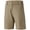 Khaki, variant on BASSDASH FP01M 10.5” Mens Fishing Cargo Shorts Quick Dry UPF 50 Water Resistant