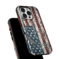 thumbnail image 6 of DesignSkinz Scratch-Resistant Hard Slim Case Compatible with iPhone 13 (Compatible with MagSafe) - Vintage USA Flag, 6 of 9