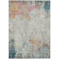 thumbnail image 2 of Addison Rugs Chantille Indoor/Outdoor Transitional Abstract Teal Washable Rectangle Rug, 10' x 14', 2 of 6