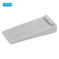 thumbnail image 3 of 2 Pcs Door Stoppers, Door Stops Doorstop Rubber Door Stopper Wedge Small Door Wedge Sturdy Stackable for Bottom of Door, 3 of 5