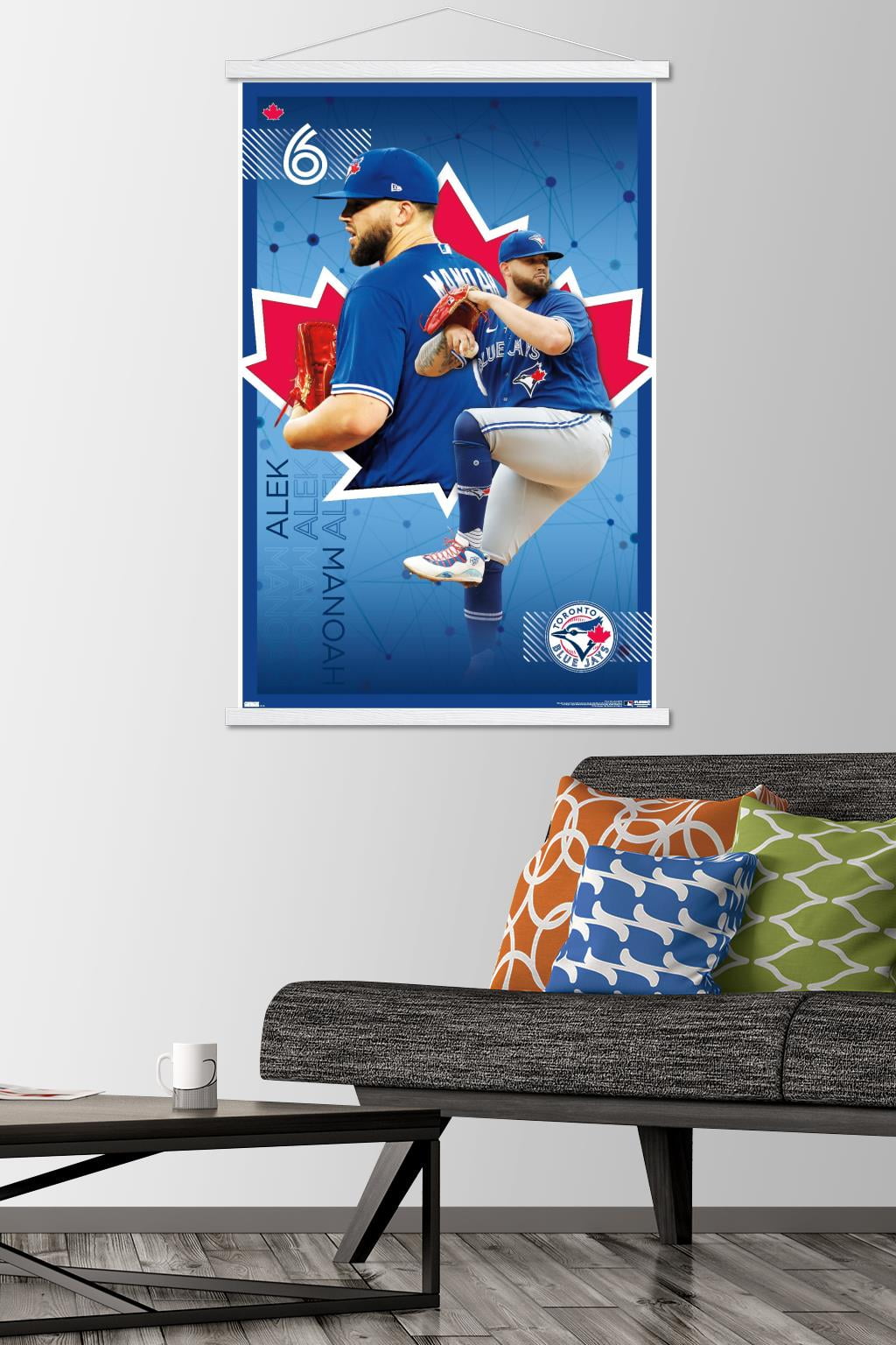 Alek Manoah Baseball Paper Poster Blue Jays 2 - Alek Manoah - Kids