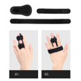 thumbnail image 3 of Milaget Adjustable Finger Splint Protection Straightener Finger Support Strap Stabilizer, 3 of 9