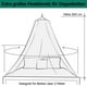 thumbnail image 2 of Cama para cama doble, cama individual, dosel de cama de viaje con mosquitera grande, 2 of 8