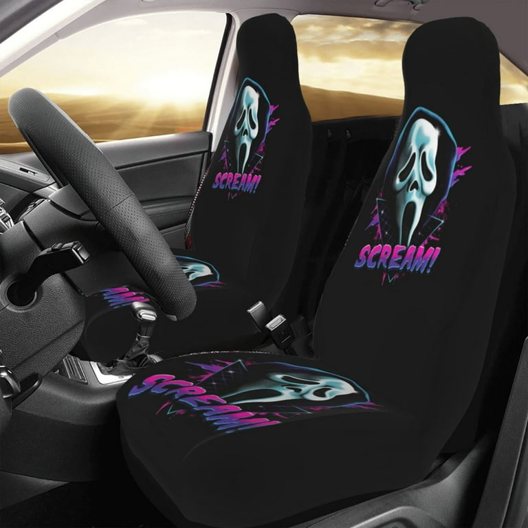 Universal store Front Car Seat Covers - Bride of Frankenstein's Monster Queens of Scream - Personalized Car Accessories - Free Shipping