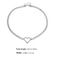 thumbnail image 2 of FESTFENDS Collar Choker De Metal Con Y Rhinestones En Para Y Regalo Especial, 2 of 8