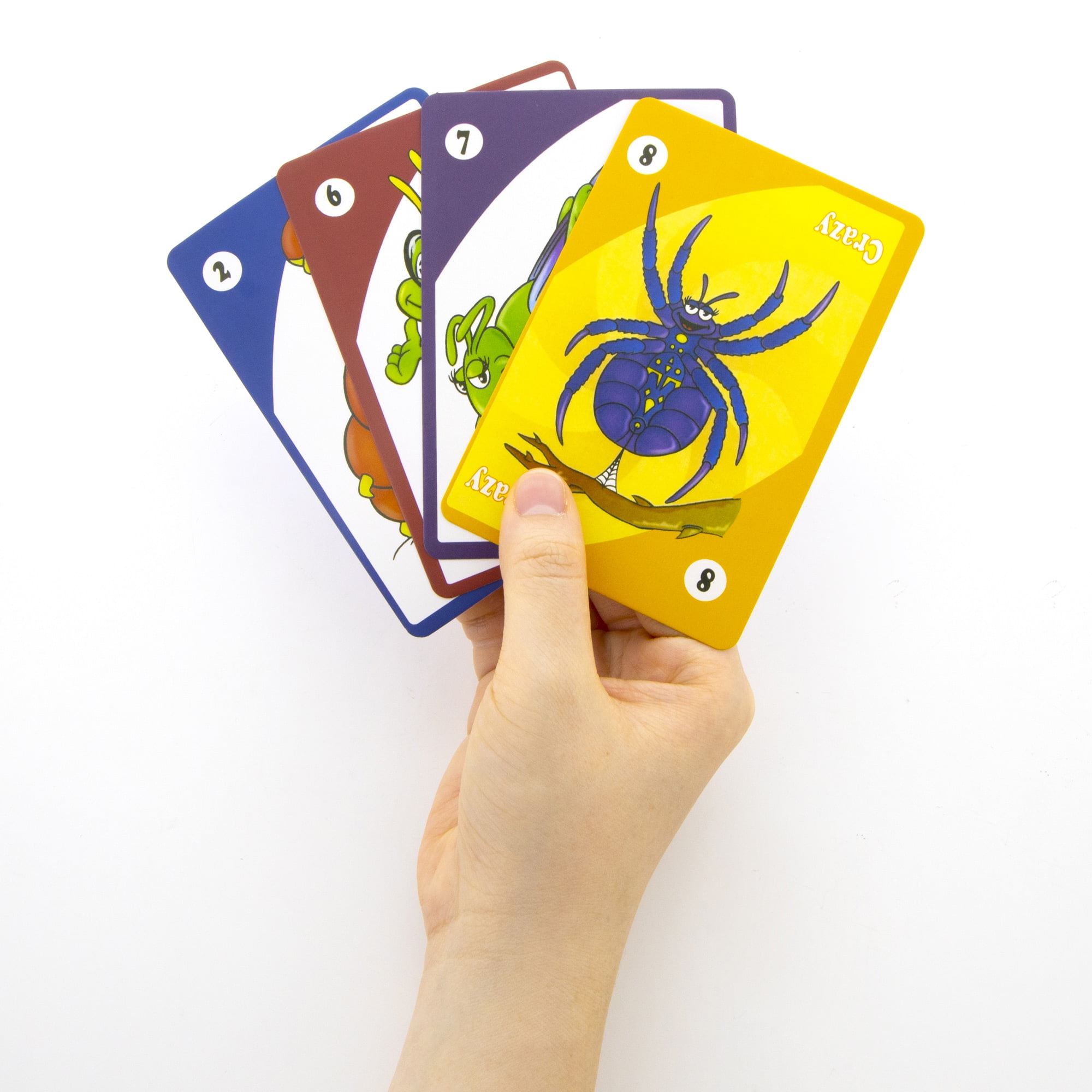 BAZIC Cards Game Go Fish, Monster Match, Old Maid, Crazy 8's (36/Pack), 24-Packs