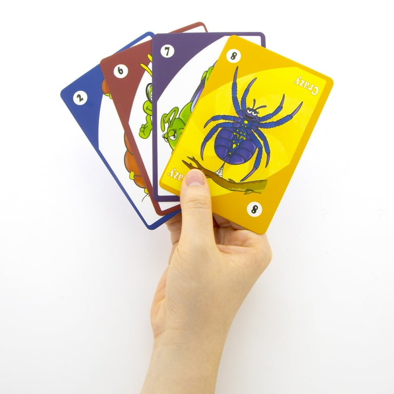 BAZIC Cards Game Go Fish, Monster Match, Old Maid, Crazy 8's (36