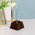 thumbnail image 3 of Decoración Regalo Madera Decorativo Quemador de incienso de madera Soporte de palo de incienso Soporte para Yoga Meditación Sala de Negro Sunnimix Quemador de incienso, 3 of 8