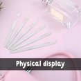 thumbnail image 5 of EXLEAF 6Pcs Metal Fingernail File,Double Sided Metal Nail File,Durable Thin Stainless Steel Nail Files for Filing Polishing,Manicure Pedicure Toenails Gentle Care Tools, 5 of 7