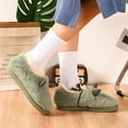 thumbnail image 3 of 1 Pair USB Electric Heating Boots Plastic Three Levels Heating Shoes for Winter,Green C, 3 of 8