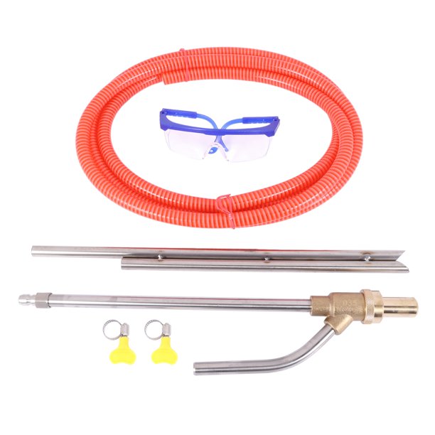 Pressure Washer Sandblasting Kit, Wet Sandblaster Attachment, 5000 PSI, 1/4 Inch Quick