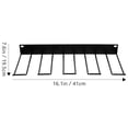 thumbnail image 2 of MesaSe Wall Mounted Power Tool Storage Rack Garage Black Shelves Anti Rust Workshop Shelf, 2 of 6