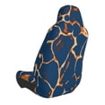 thumbnail image 2 of Wukai Giraffe Skin Full Set Car Seat Covers with Soft Padding Universal Auto Front Seats Protector and Cushion Mat, 2 of 5