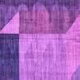 thumbnail image 1 of Ahgly Company Indoor Square Abstract Purple Modern Area Rugs, 5' Square, 1 of 4