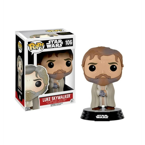 Funko POP! Star Wars Luke Skywalker (Bearded, Robe) Vinyl Bobble Head (EP7)