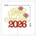 thumbnail image 2 of Cake Topper Crseniny para decoración de fiesta de feliz año nuevo 2026, 2 of 7