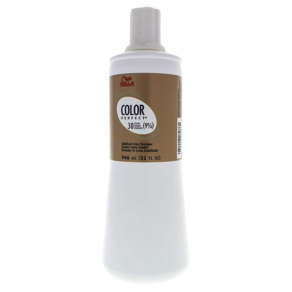 Wella Color Perfect Stabilized Cream Developer 9 Percent 30 Vol for Women - Treatment, 32 ounces