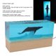 thumbnail image 3 of Luz de la Noche Ambiental, Lámpara Nocturna de Aguas Profundas Iluminación Blanca USB Alimentada para El Dormitorio, 3 of 7